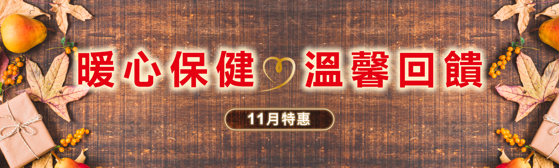 11月特惠