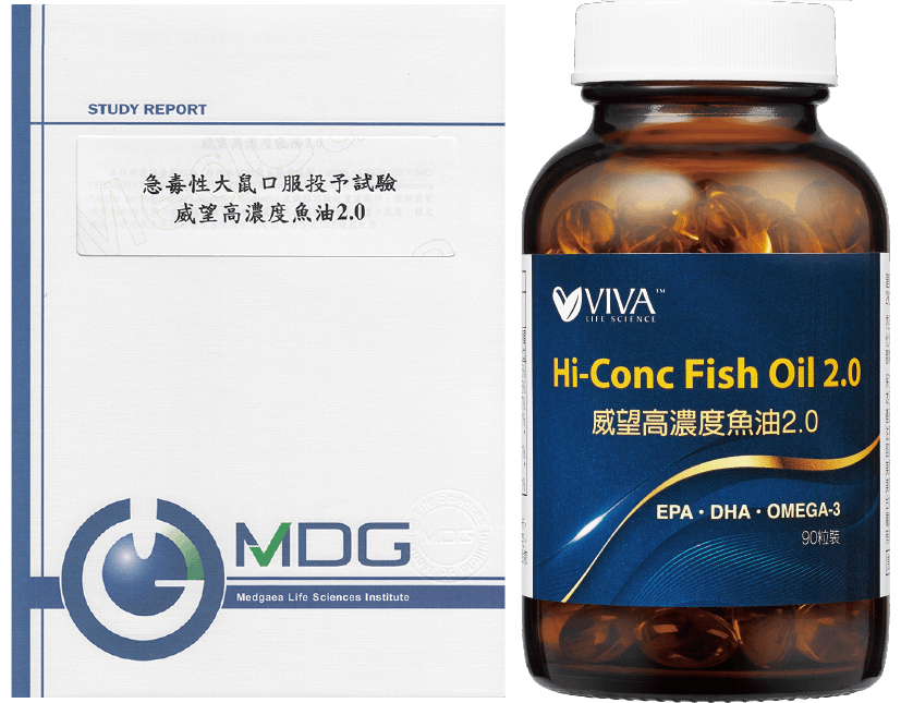 威望高濃度魚油2.0安全性測試